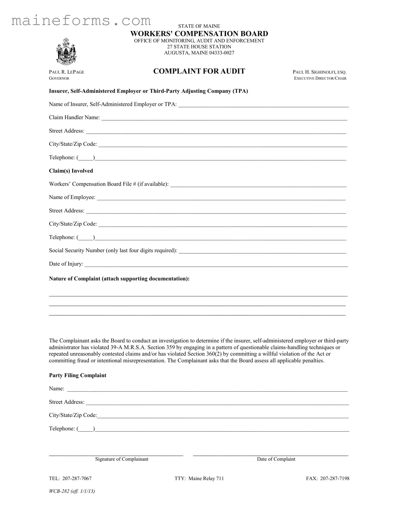 Wcb 282 Template